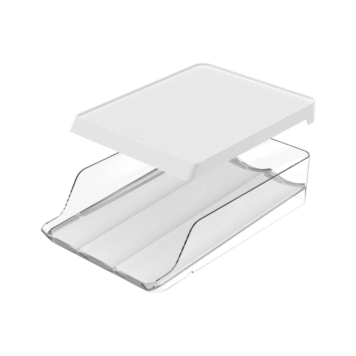 Organizador De Huevos Roll Clear Fresh Blanco OU