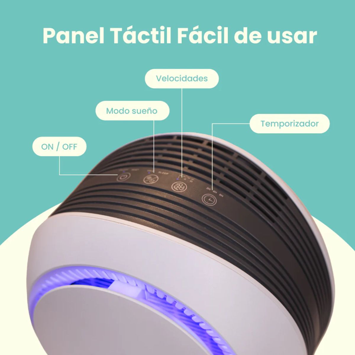 Purificador de Aire Om Mouvair