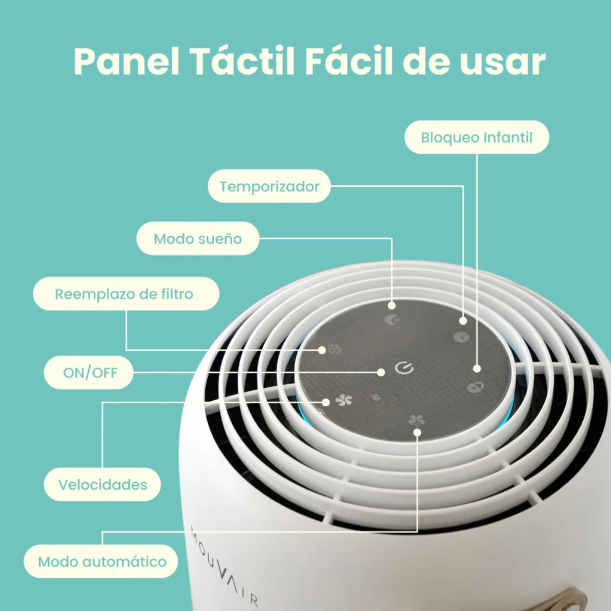 Purificador de Aire Vital Mouvair