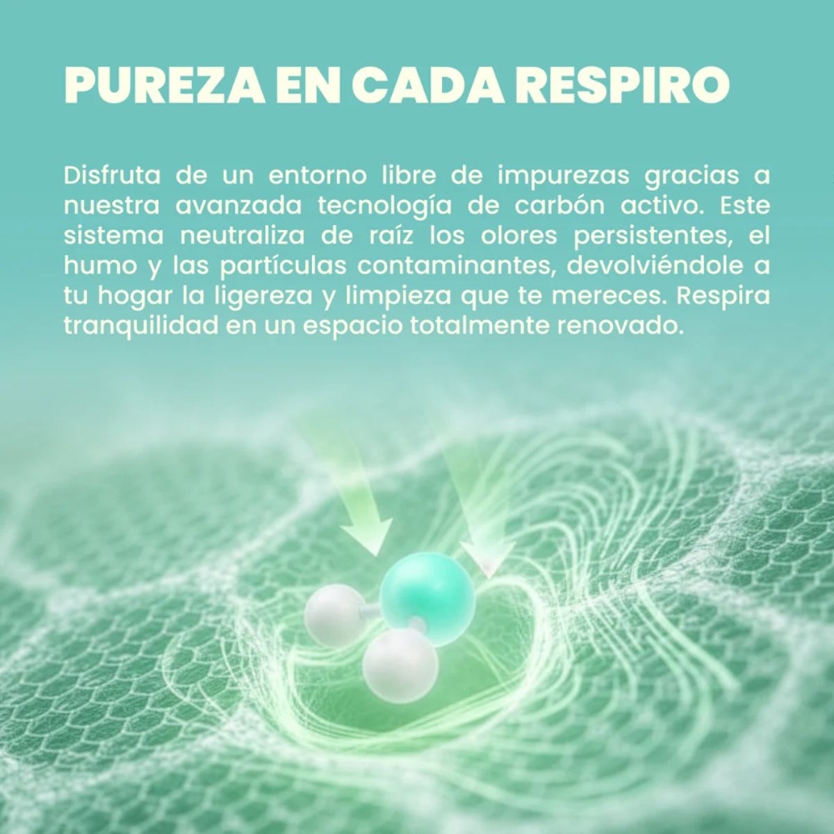 Purificador de Aire Zen con HEPA H13 Grado Médico Mouvair