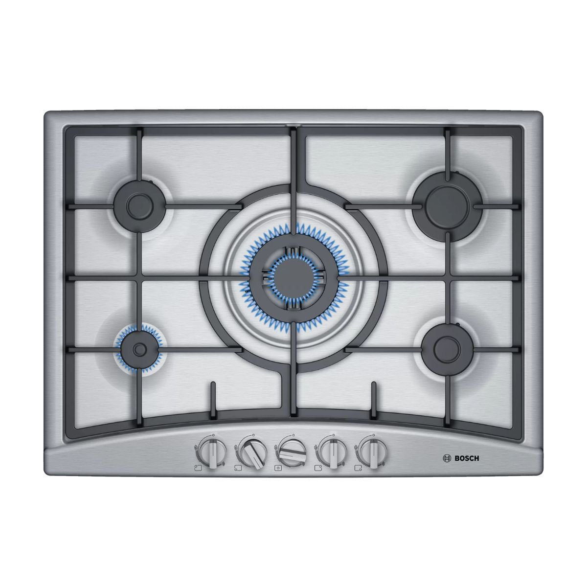 Encimera a gas Serie 4 PGQ7G5B90 inox Bosch