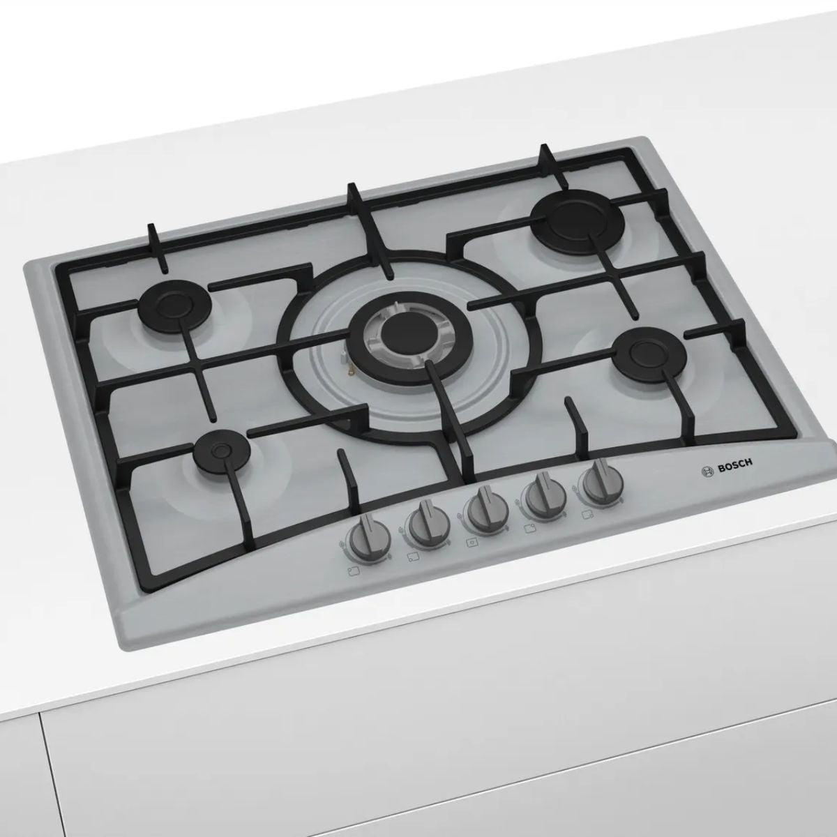 Encimera a gas Serie 4 PGQ7G5B90 inox Bosch