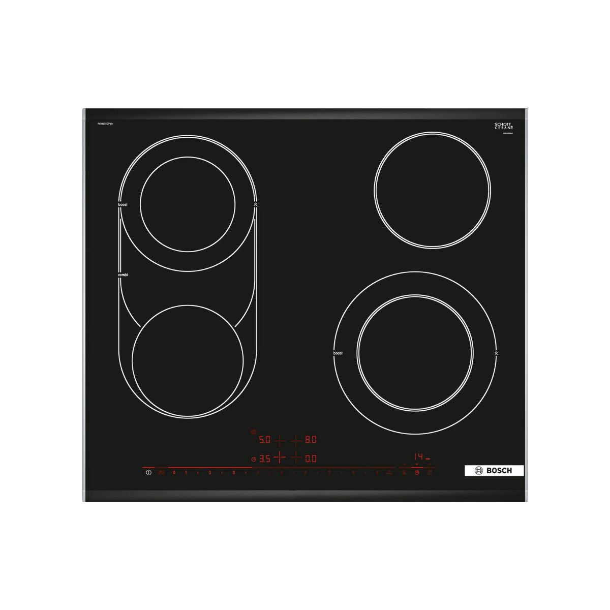 Encimera Vitrocerámica 60 cm Serie 8 PKM675DP1D Bosch