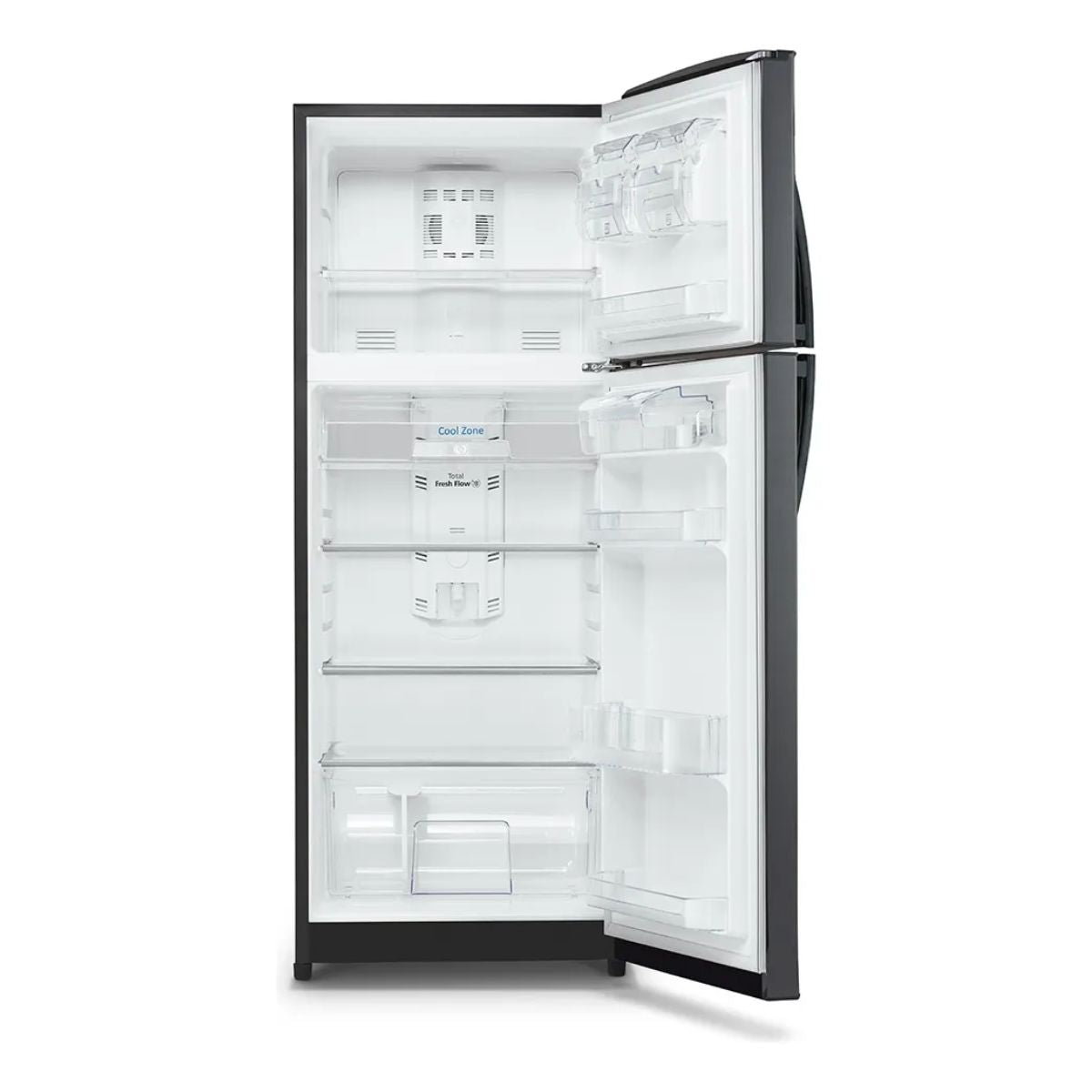 Refrigerador No Frost 400L RMP400FYUC Black Steel Mabe