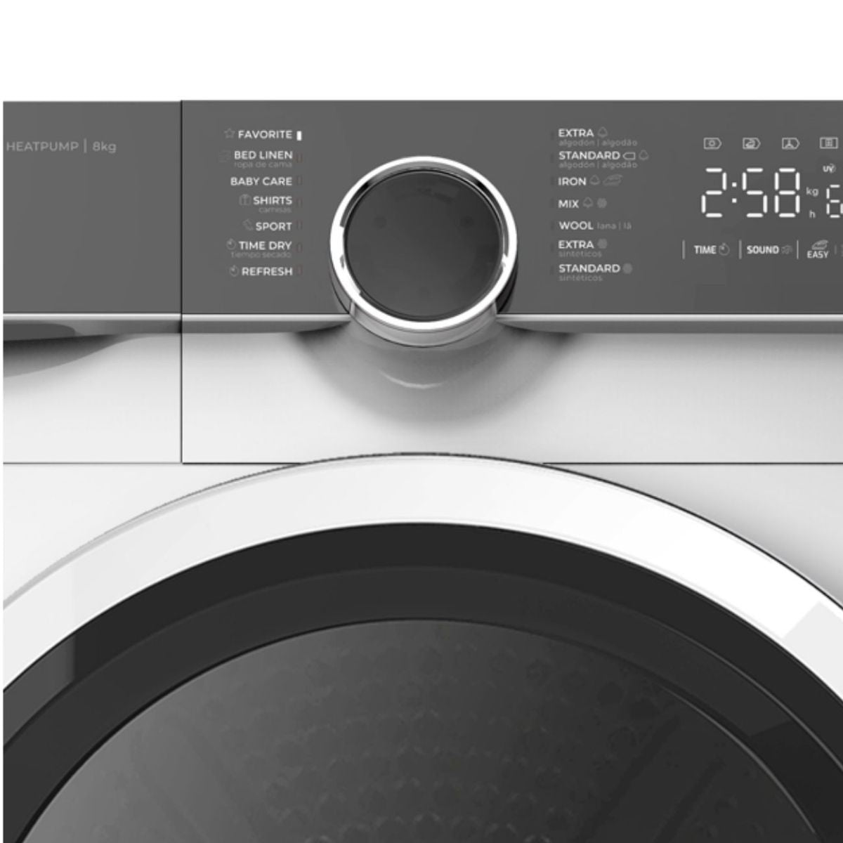 Secadora Bomba de Calor 8 Kg SHK 70840 WH Teka