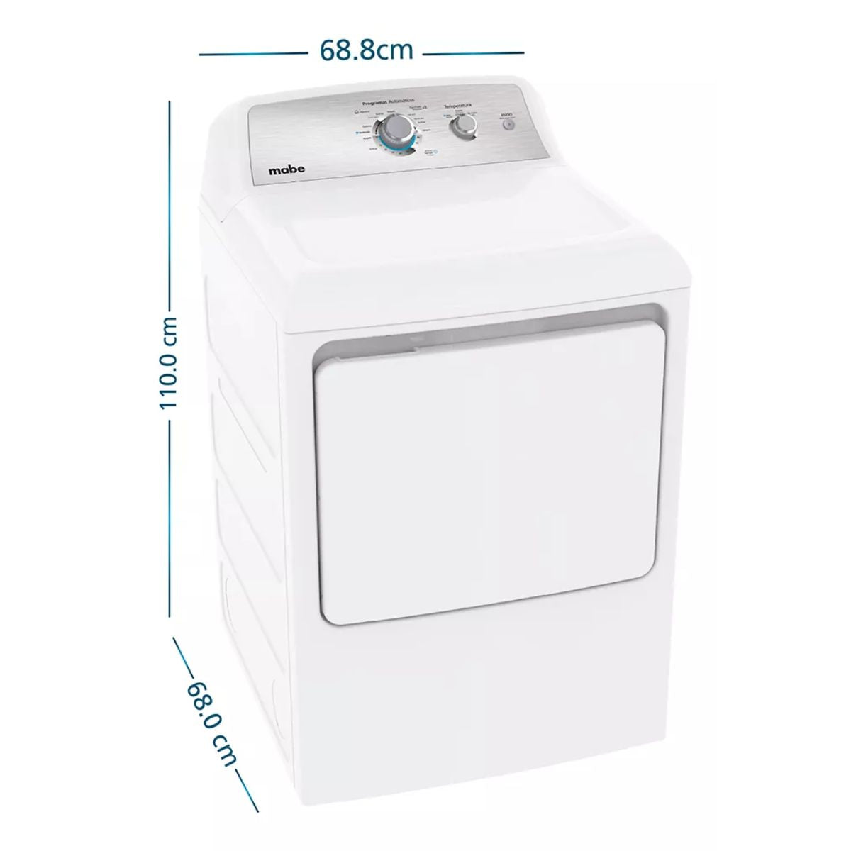 Secadora Eléctrica Frontal 20 kg SME26N5MNBCL0 Blanca Mabe