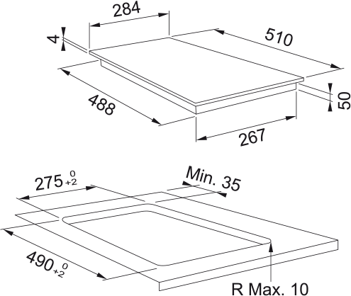 Encimera de Inducción SMART FSM 302 I BK Franke