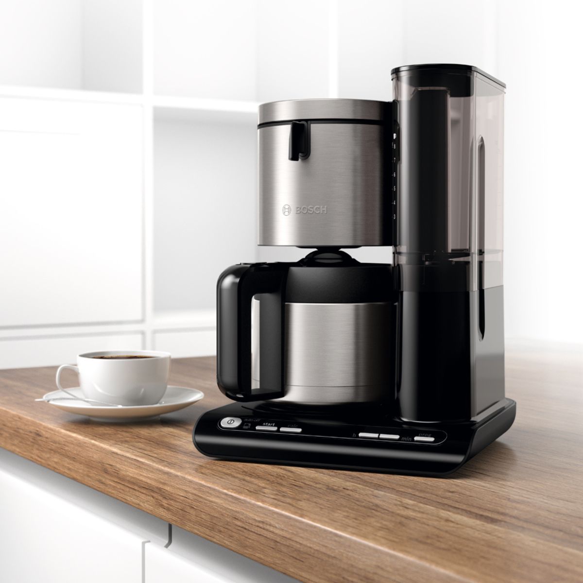 Cafetera Styline Negro TKA8A683 Bosch