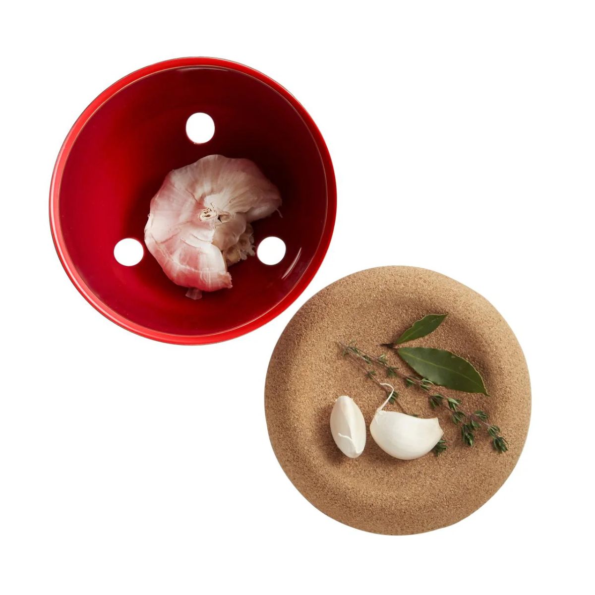 Tarro para Ajos con Tapa de Corcho Emile Henry