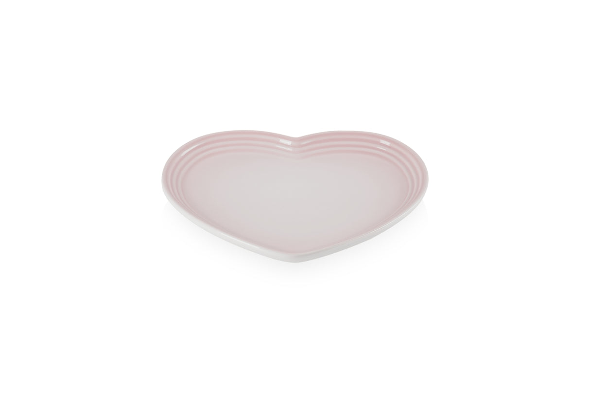 Plato Corazón Shell Pink Le Creuset