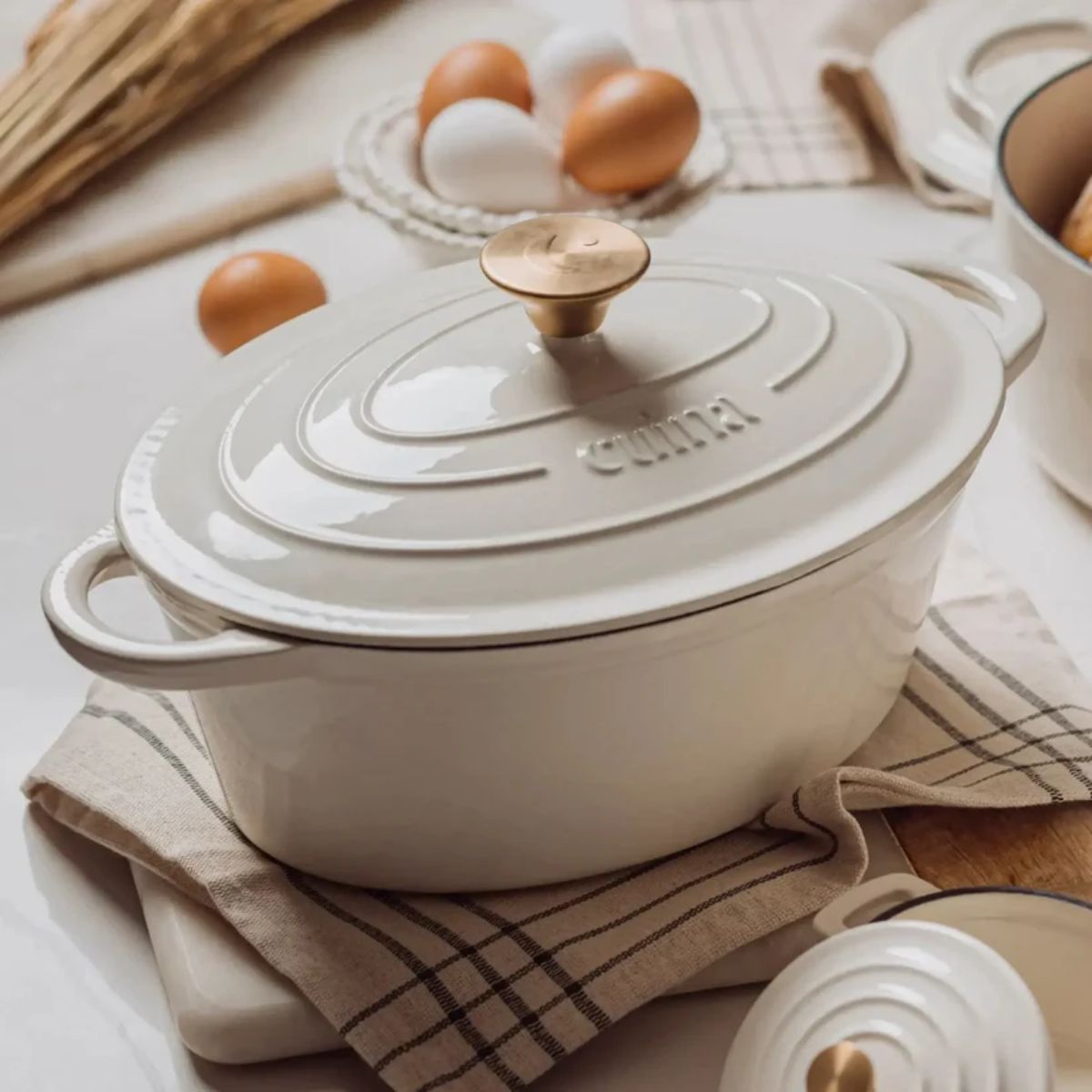 Olla Oval 28 cm Hierro Fundido Cuina