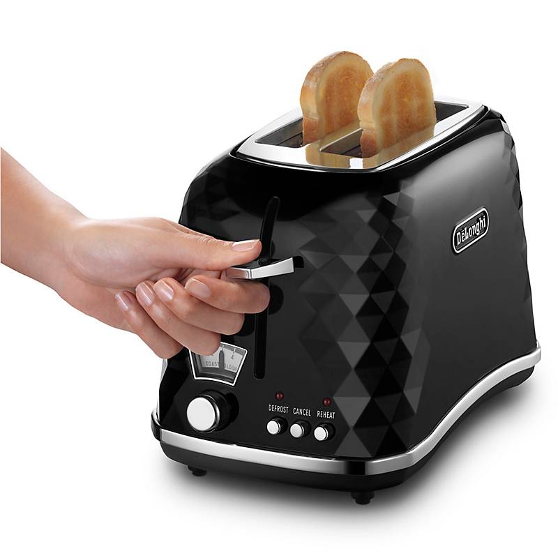 Tostador Brillante Negro Delonghi
