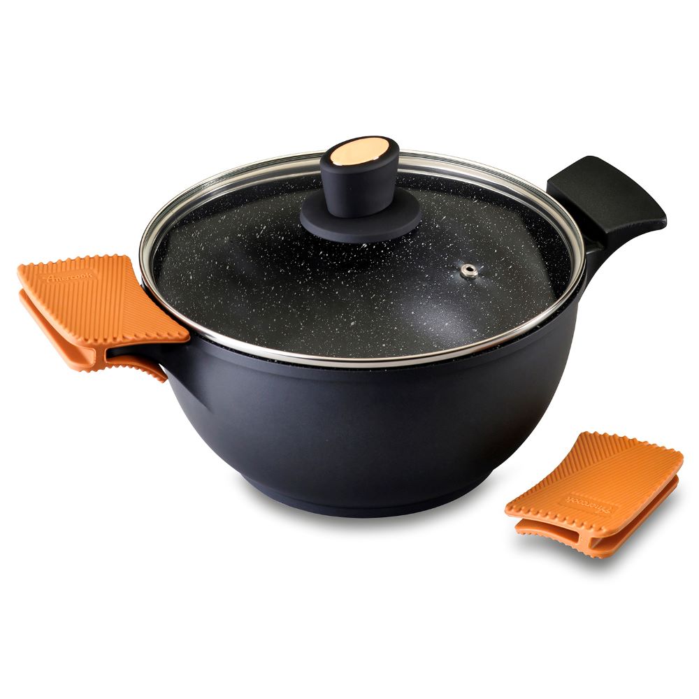 Olla de Aluminio Fundido de 24 cm Bio Grit