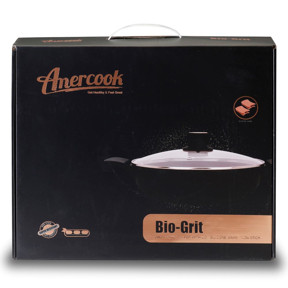 Olla de Aluminio Fundido de 28 cm Bio Grit
