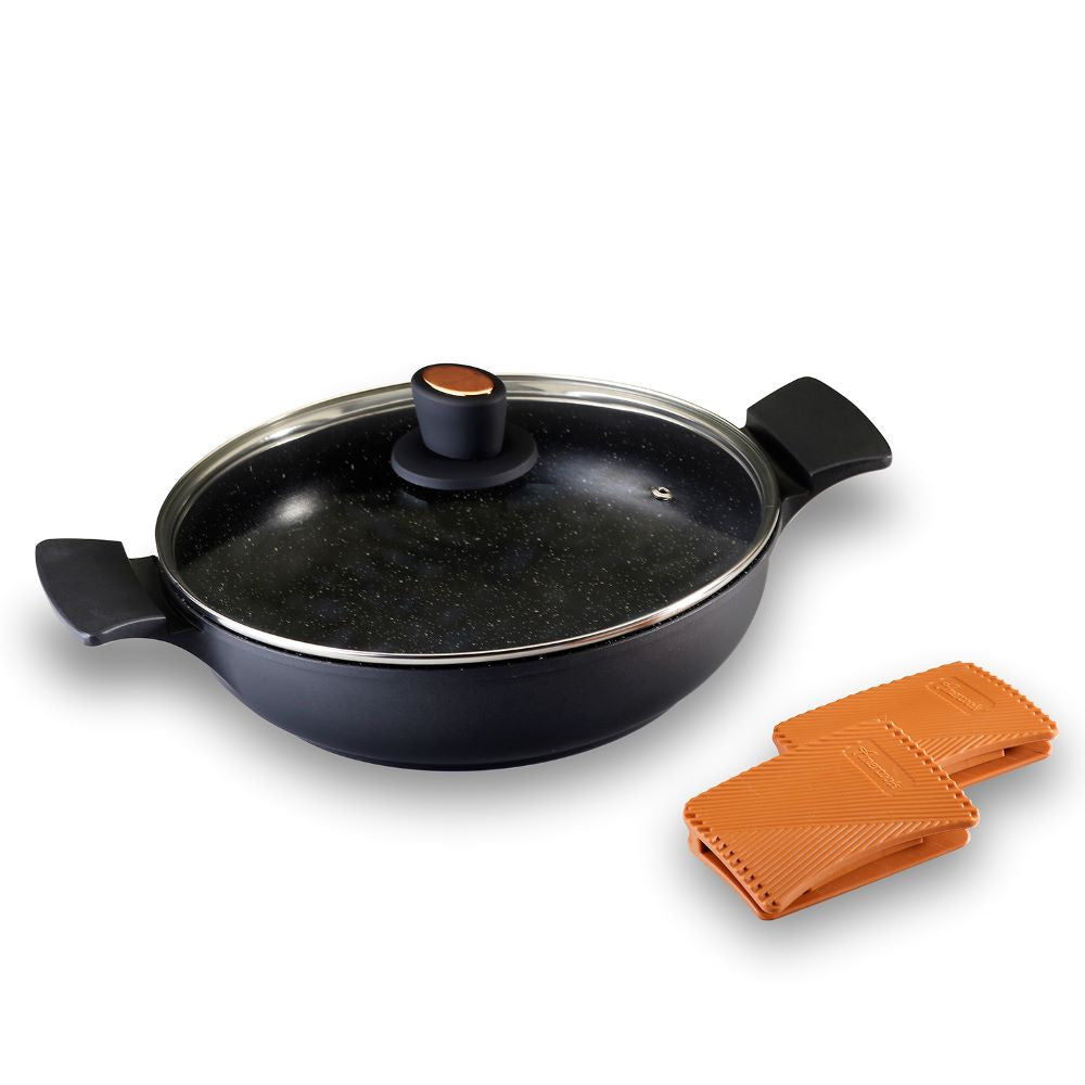 Olla de Aluminio Fundido de 28 cm Bio Grit