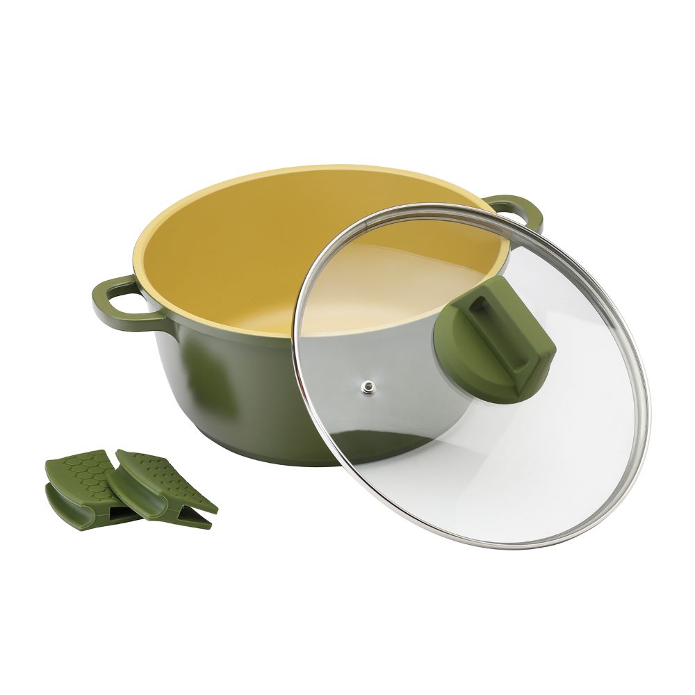 Olla de Aluminio Forjado 24 cm Olive Range