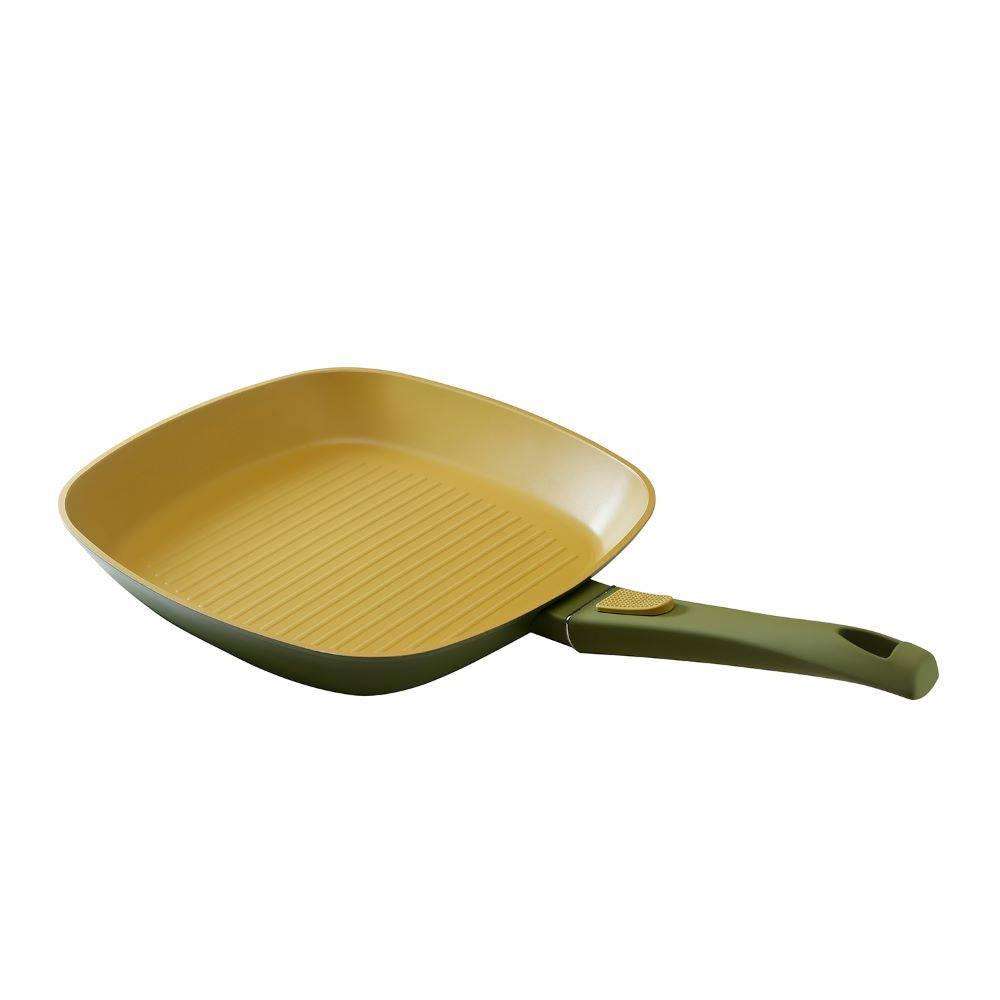 Sartén Grill de Aluminio Forjado de 28 cms Olive Range
