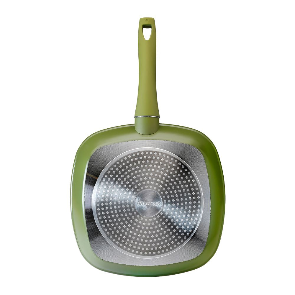 Sartén Grill de Aluminio Forjado de 28 cms Olive Range