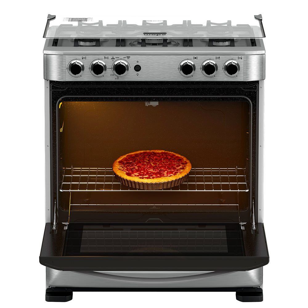 Cocina a Gas 5 quemadores ANDES7650FX1 Mabe