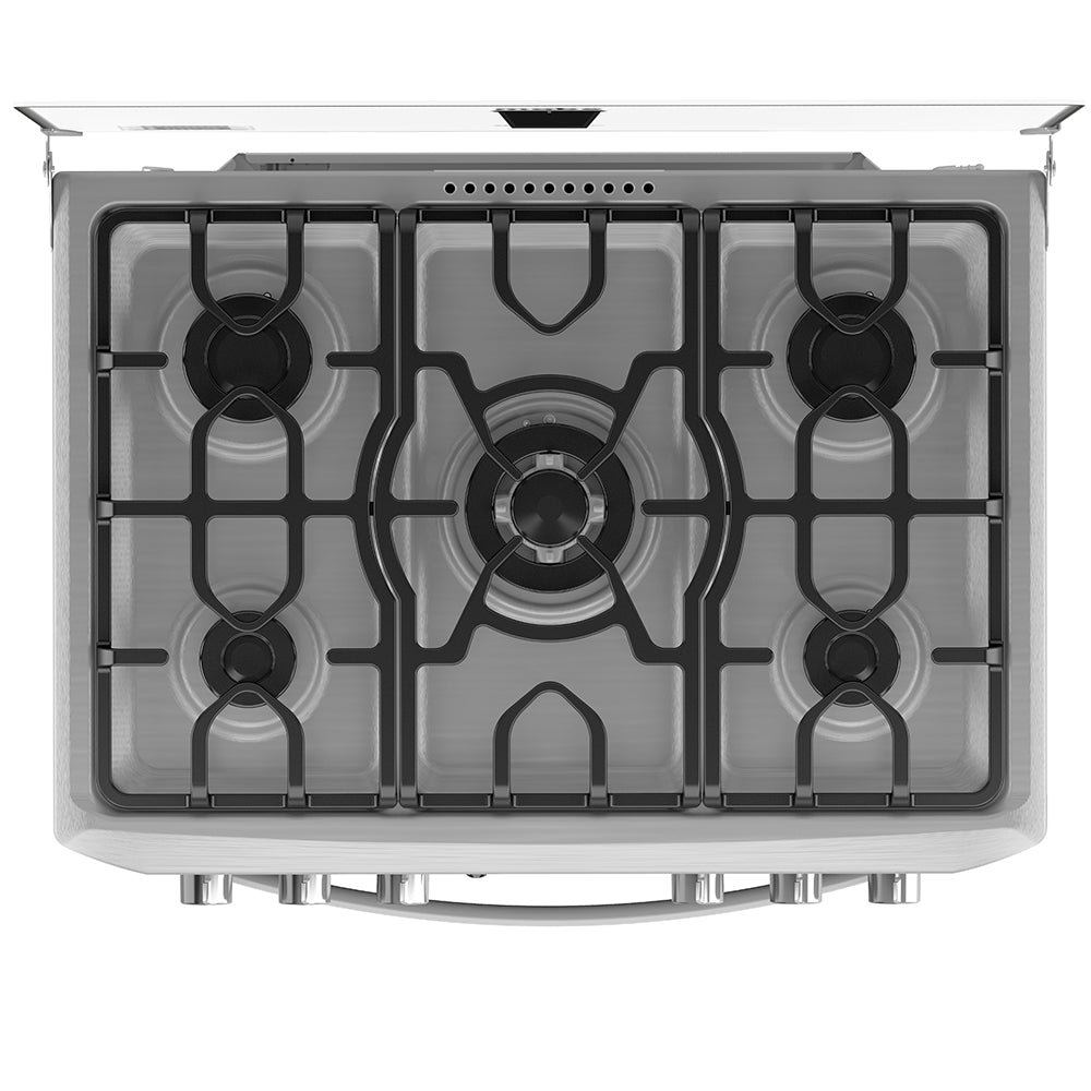 Cocina a Gas 5 quemadores ANDES7650FX1 Mabe