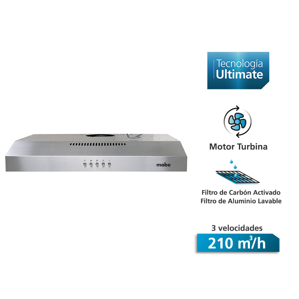 Campana 60 cm CM6045XV0 Mabe