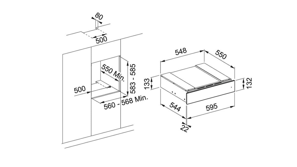 Calienta platos FMY 14 DRW Franke