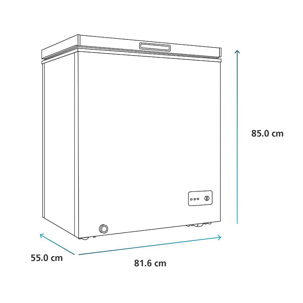 Freezer Horizontal 198 Lt Mabe