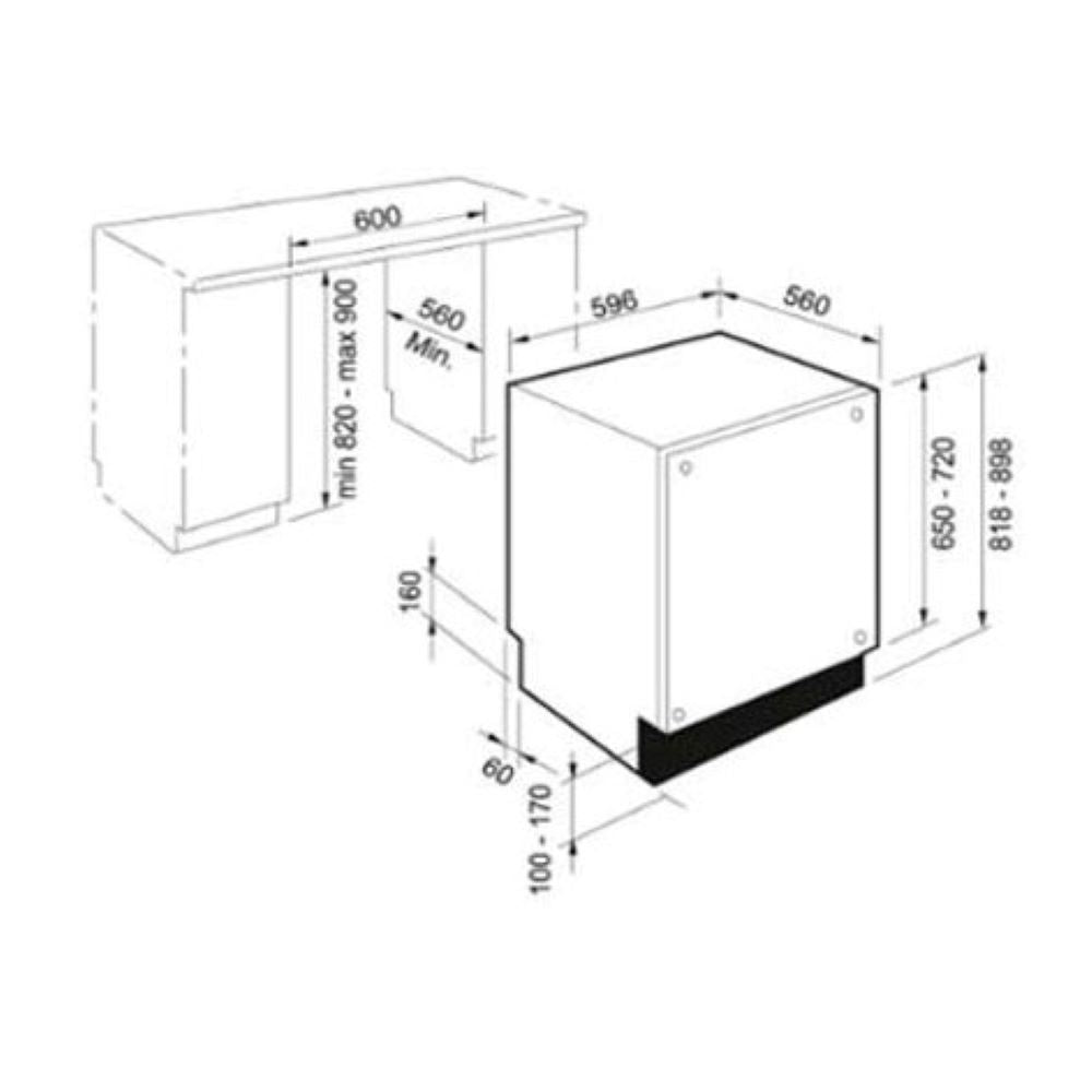 Lavavajillas FDW 614 D7P DOS D A++ Franke