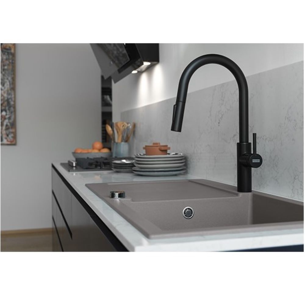 Grifería Tap Pescara L Spray Pull downSide HP MB