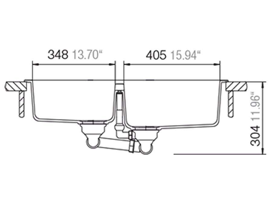 Lavaplatos Signus N-200 - Negro - Blanco Schock