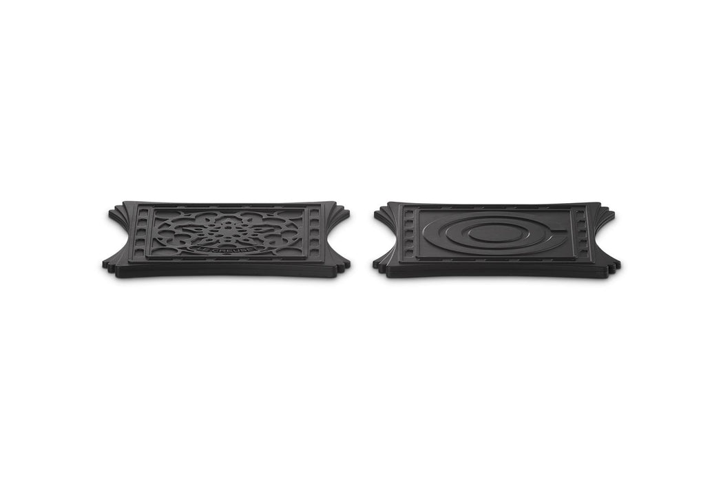 Salvamanteles Silicona Magnético X2 Negro Le Creuset