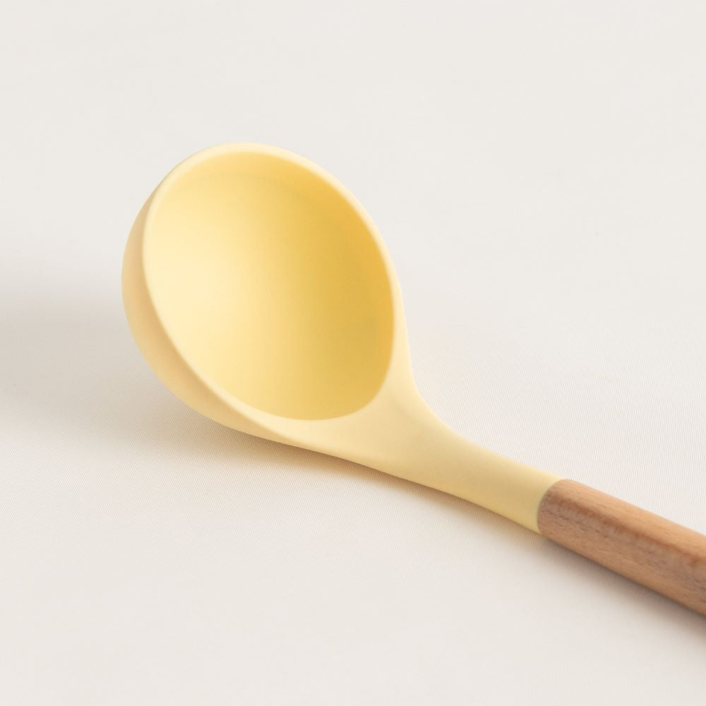 Set de Utensilios Silicona Madera para cocina Create Ikohs