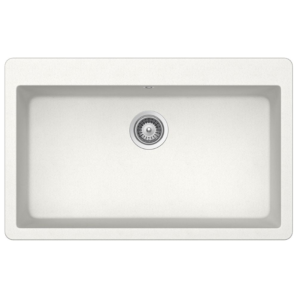 Lavaplatos Virtus N-100XL Negro - Blanco Schock