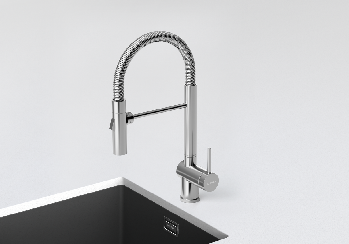 Grifería Sina Stainless Schock