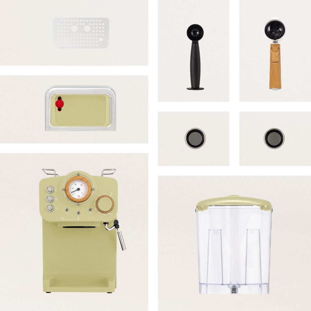 Cafetera Express Thera Matt Retro Create Ikohs