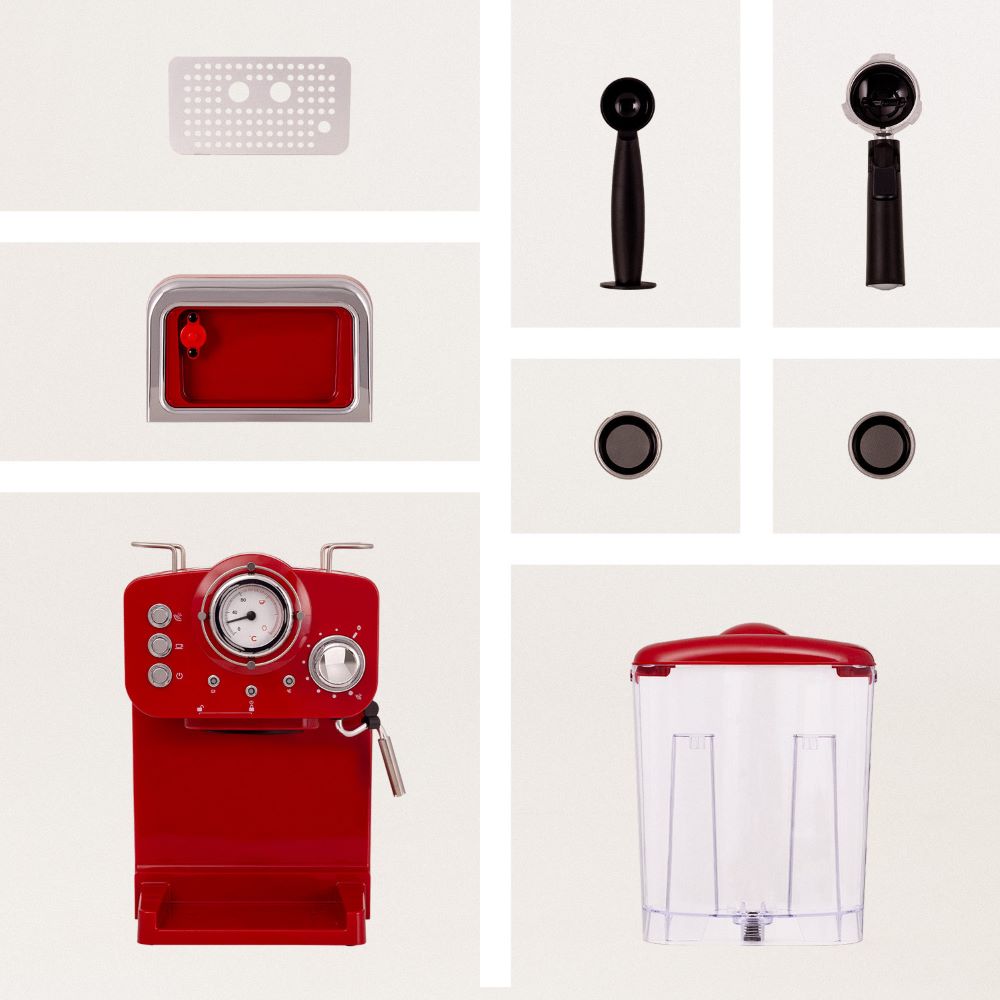 Cafetera Express Thera Matt Retro Create Ikohs