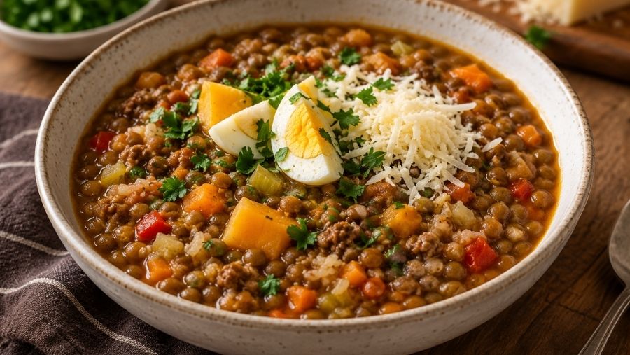 Lentejas caseras: receta fácil, cremosa y llena de sabor