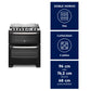Cocina Experience Doble Horno y Timer Digital Electrolux