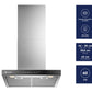 Campana Decorativa A Pared CETF Electrolux