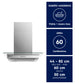 Campana Cocina Pared Decorativa CEVX Inox Electrolux