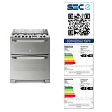 Cocina Experience Doble Horno y Timer Digital Electrolux