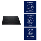 Encimera  Vitrocerámica VE6DT Electrolux
