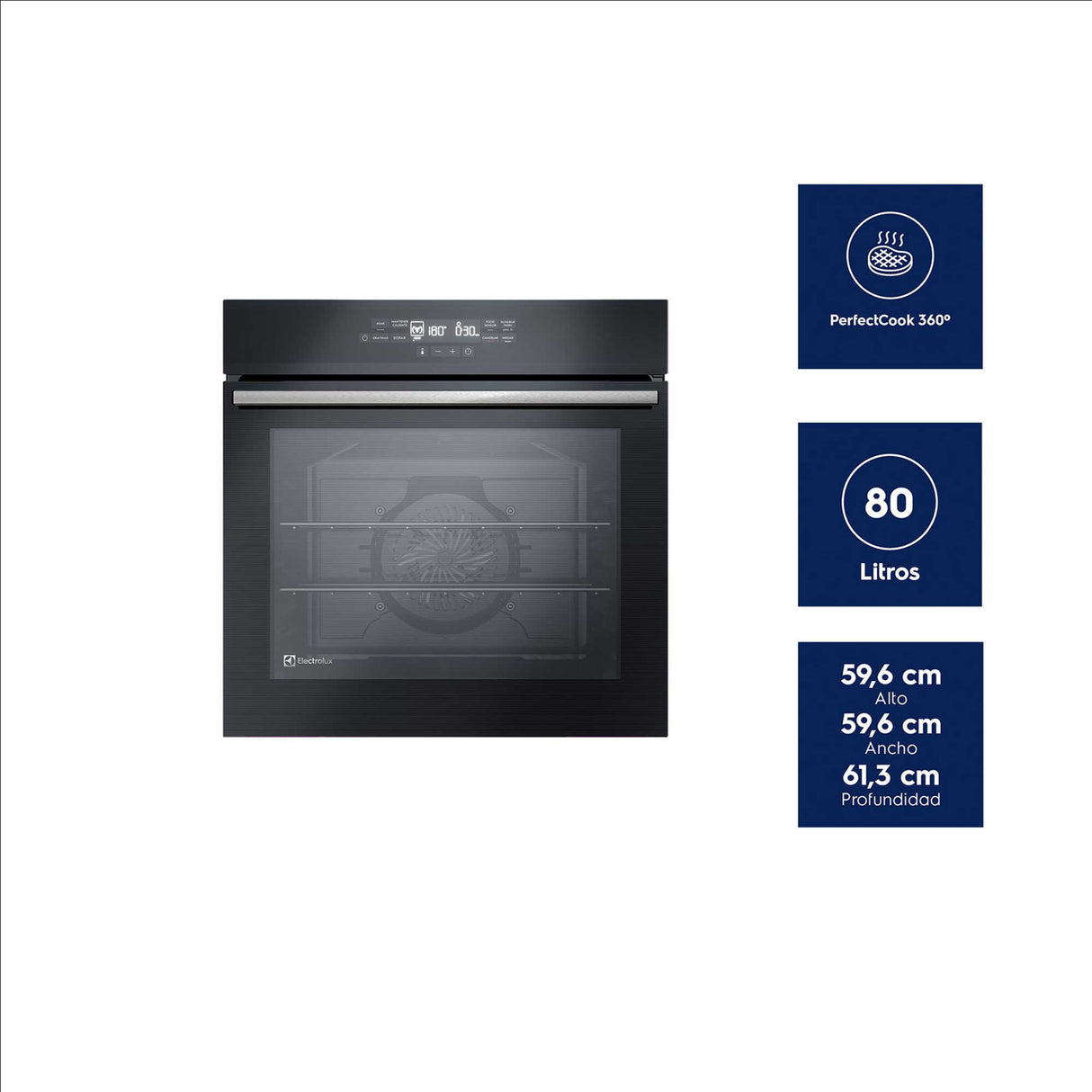 Horno 80 Lts OE8EF Electrolux