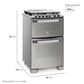 Cocina Experience Doble Horno y Timer Digital Electrolux