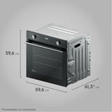 Horno 80 Lts OE8EH Electrolux