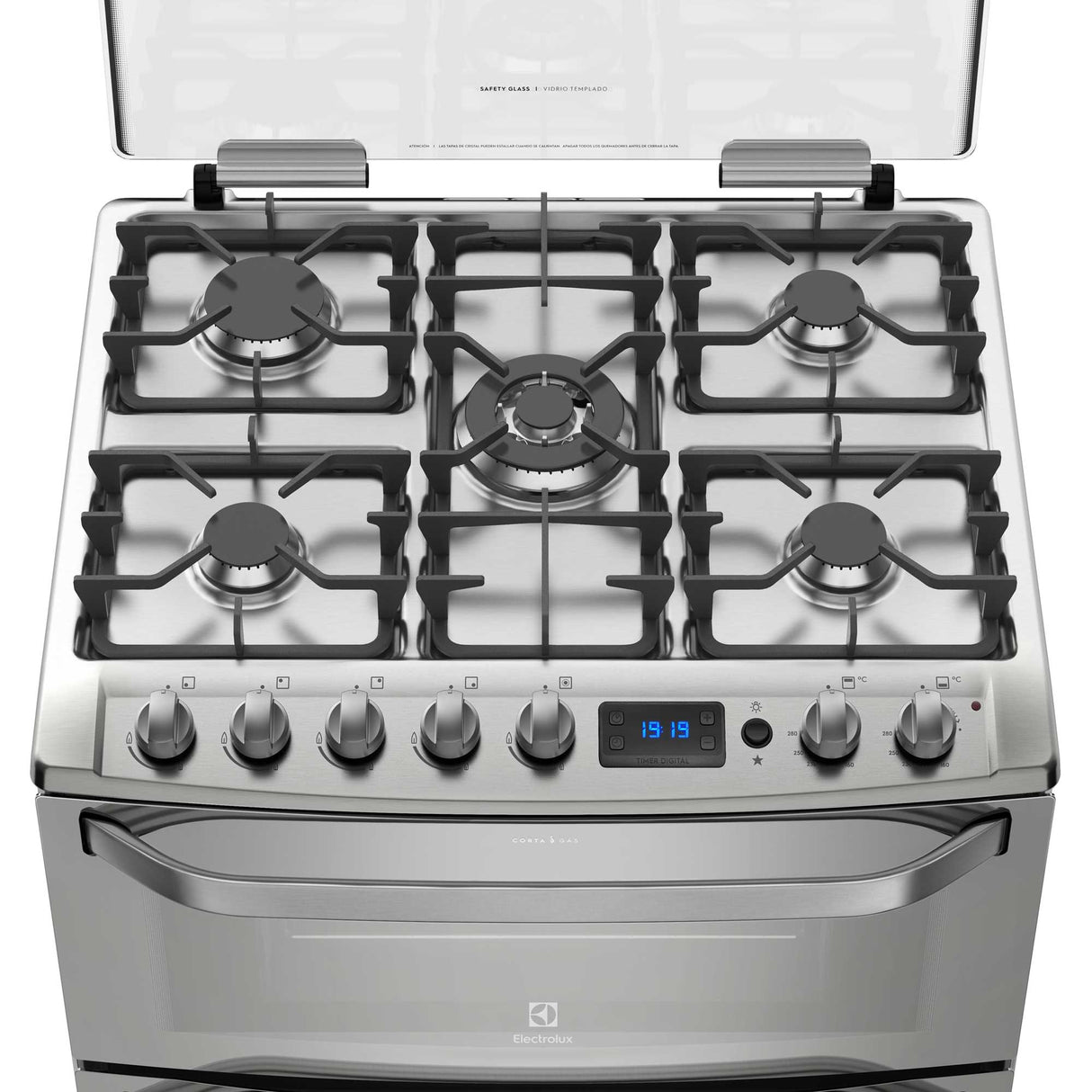 Cocina Experience Doble Horno y Timer Digital Electrolux
