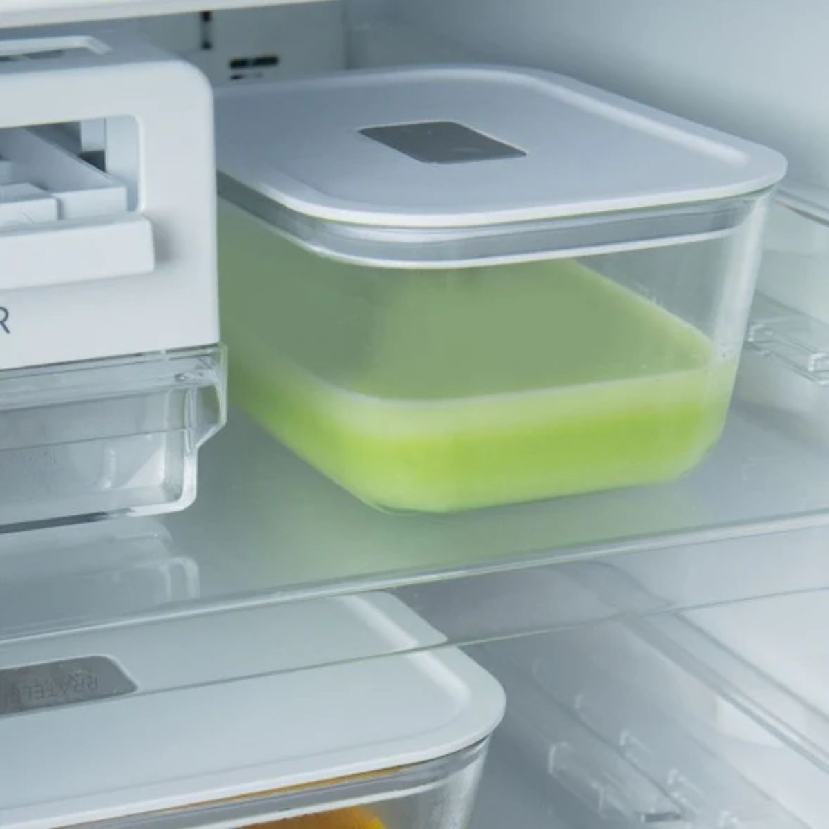 Contenedor Hermético de Vidrio Fresh Lock Blanco OU