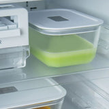 Contenedor Hermético de Vidrio Fresh Lock Blanco OU