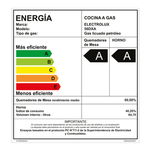 Cocina Experience Doble Horno y Timer Digital Electrolux