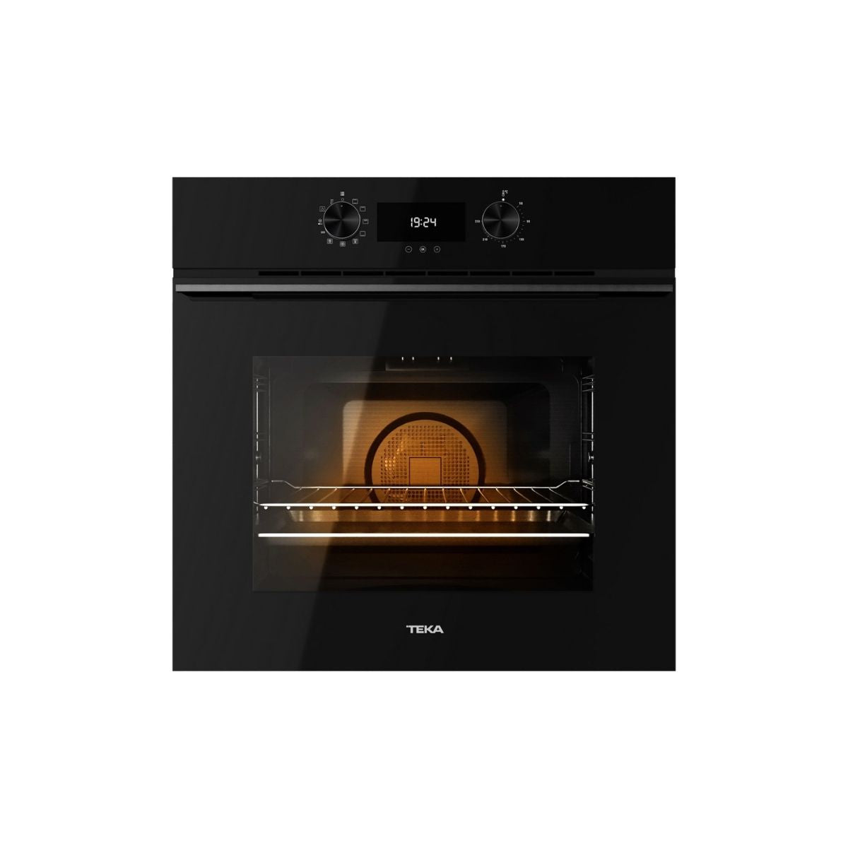 Horno Empotrable 70L HLB 8400 FBK HydroClean Full Black Teka